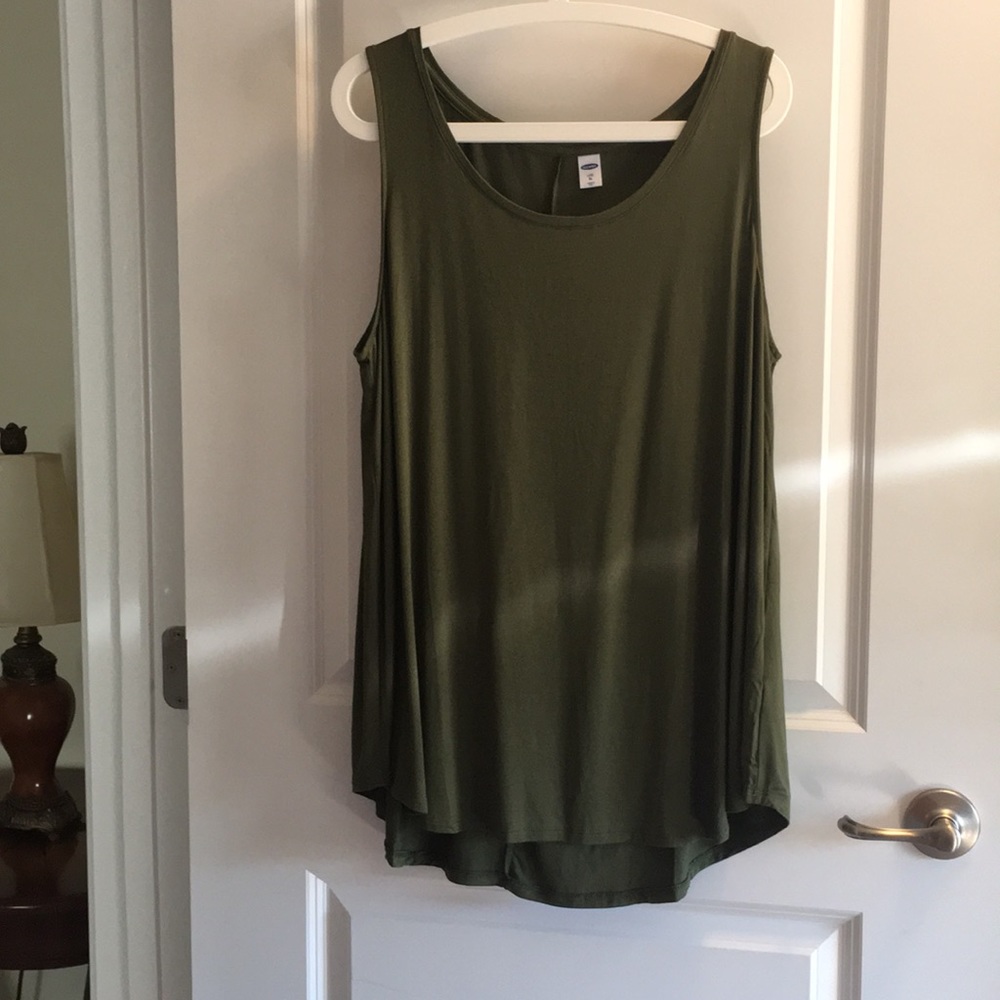 Army Green Old Navy Tank Top